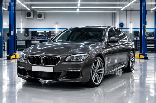 Luxury-BMW-in-a-Modern-Workshop